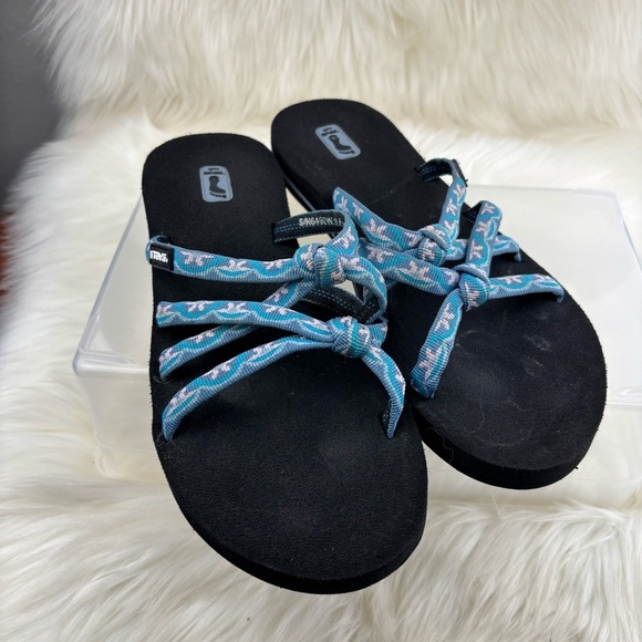 TEVA SANDALS SLIP-ON SIZE W10 - Picture 1 of 10